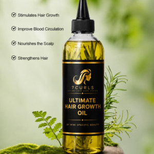 7Curls Ultimate Hair Growth Oil | Rosemary Infused Scalp Treatment